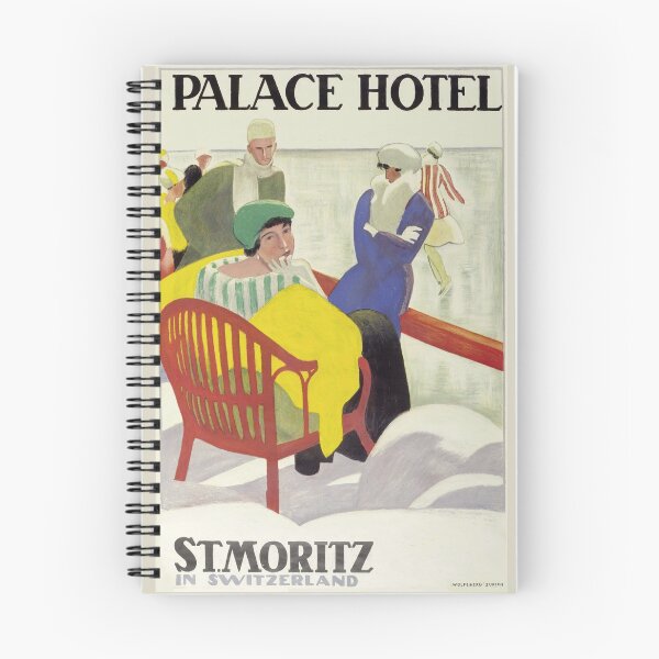 Item preview, St Moritz Swiss Vintage Ski Travel designed and sold by cutesy.