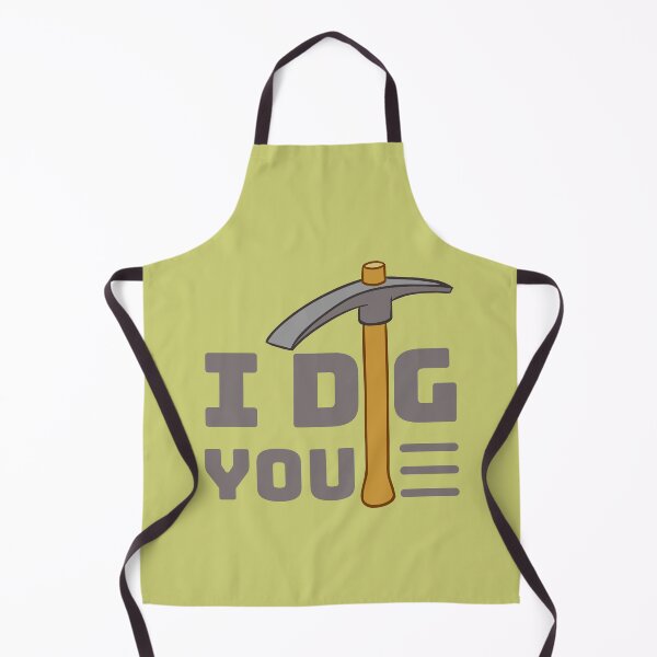 Item preview, I dig you - pickaxe design designed and sold by DrawingBoard.