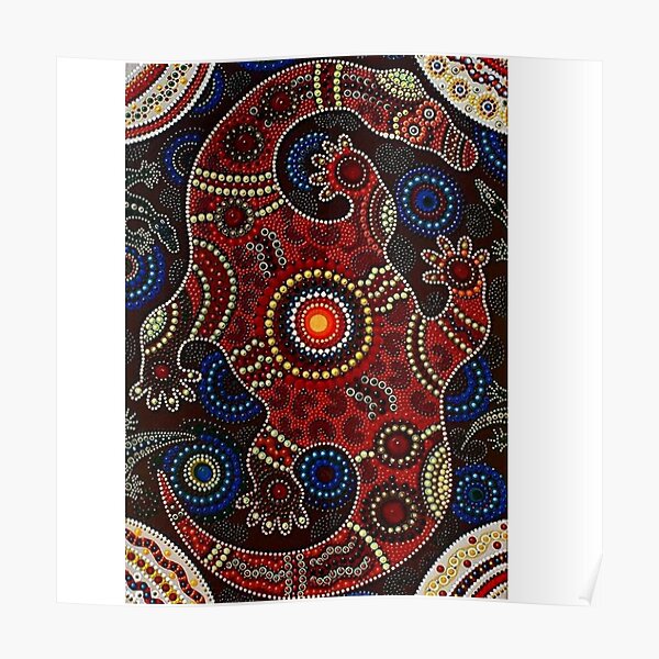 Art aborigène australien Poster
