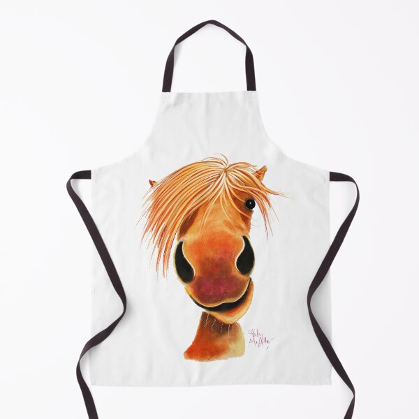 Item preview, HoRSe PRiNT ' HaPPY GiNGeR NuT ' BY SHiRLeY MacARTHuR designed and sold by Shirley MacArthur Art.