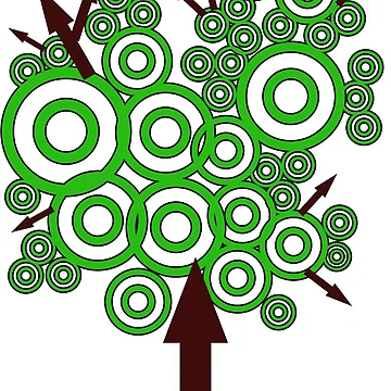 Artwork thumbnail, Geometree by " RiSH "