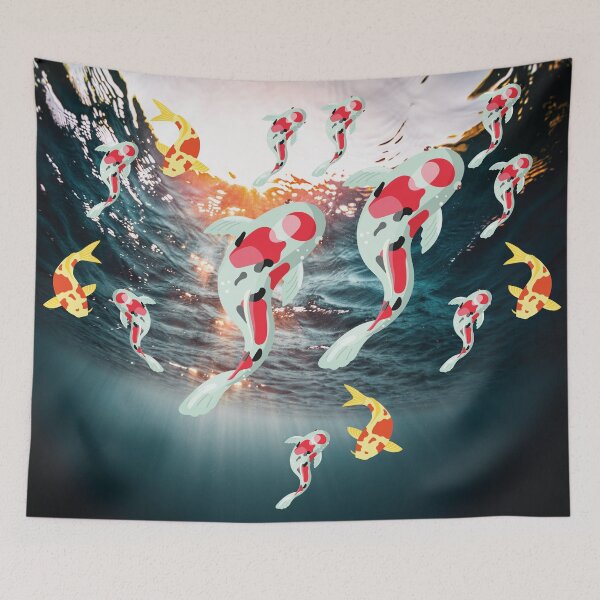 Item preview, Japanese Koi Fish designed and sold by Mattrelux.
