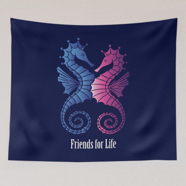 Item preview, Seahorses Friends for Life designed and sold by Inc-Solutions.