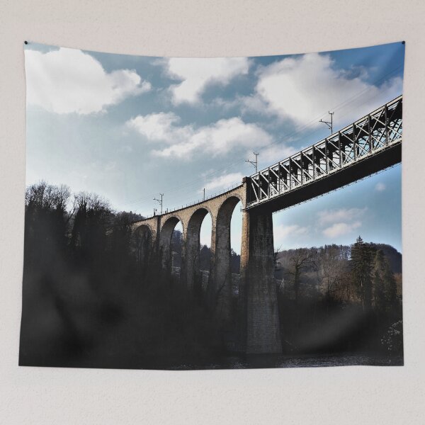 Item preview, Swiss Train Bridge  designed and sold by DeVeauDesign.
