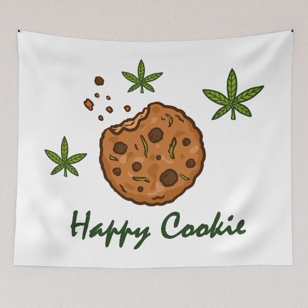 Item preview, Happy Cookie designed and sold by GanjaGrip.