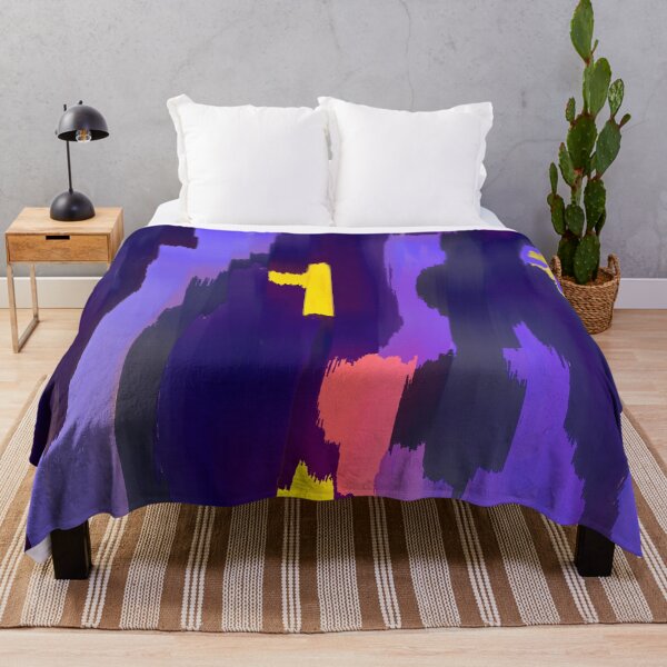 Item preview, Abstracción colorida-púrpura designed and sold by wiwiart.
