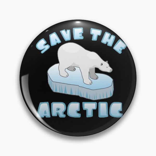 Item preview, Save The Arctic Sticker designed and sold by colortrends.