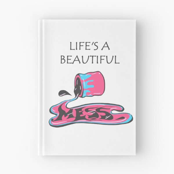 Item preview, Spilled paint - LIfe is messy but sure is beautiful designed and sold by theinkypensieve.