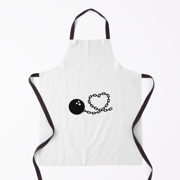 Item preview, Bowling ball on chain in heart shape designed and sold by 22ndbrand.
