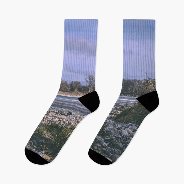 Item preview, Winter River Landscape designed and sold by VieClaud.