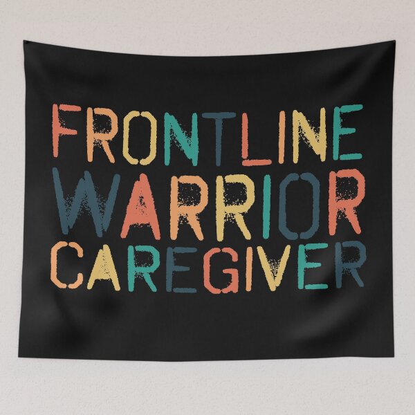 Item preview, Frontline Warrior Caregiver! Spray paint design! designed and sold by Henri Vellart.