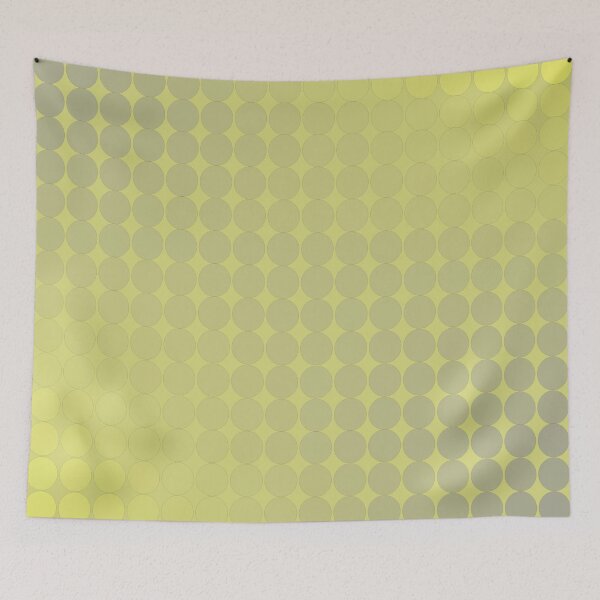 Item preview, Pattern of yellow and green circles designed and sold by Robert Elfferich.