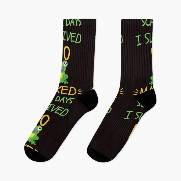 Item preview, I Survived 100 Masked School Days - frog lover designed and sold by YourgiftShop.