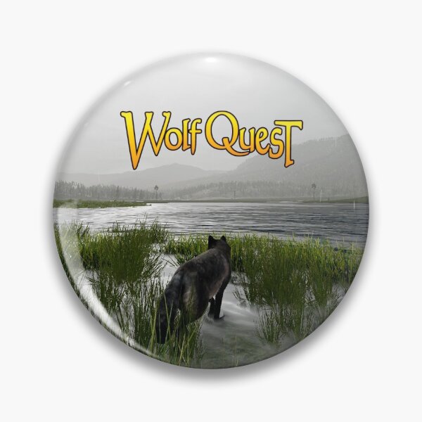Item preview, Slough Creek Wolf designed and sold by WolfQuest.