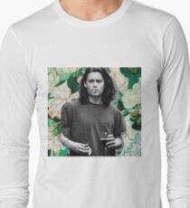 Young Johnny Depp Art Long Sleeve T-Shirt