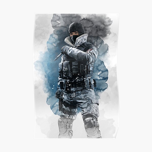Frost Rainbow Poster
