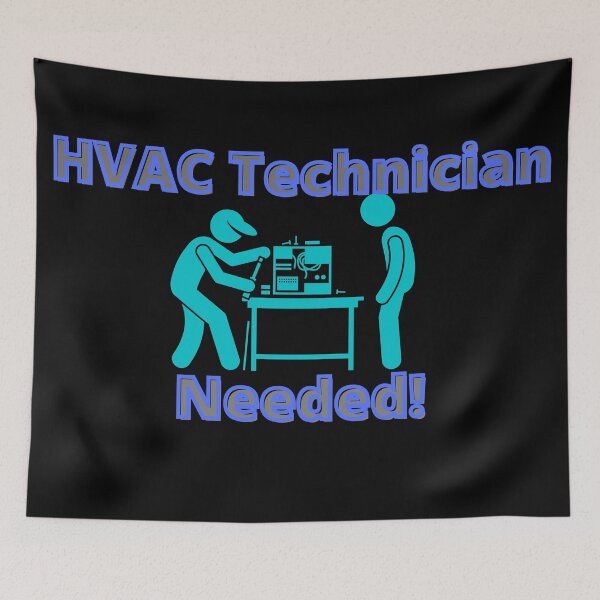Item preview, HVAC Technician Needed! designed and sold by Viktor Kabbach.