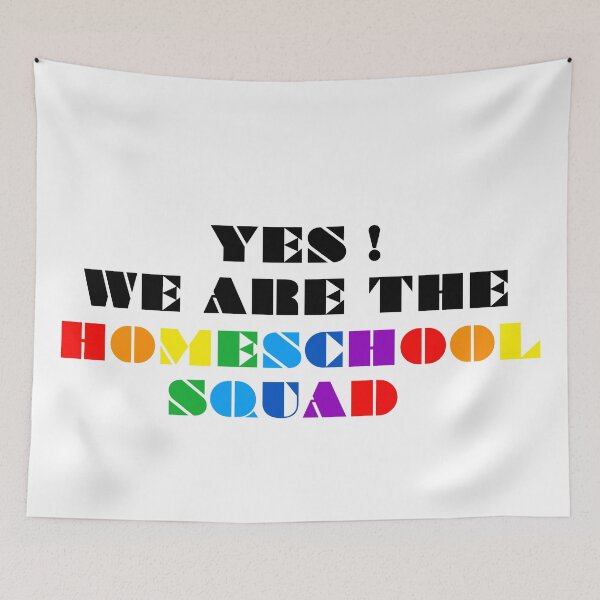 Item preview, HOMESCHOOL SQUAD T-SHIRT designed and sold by Pixel Papers 17.