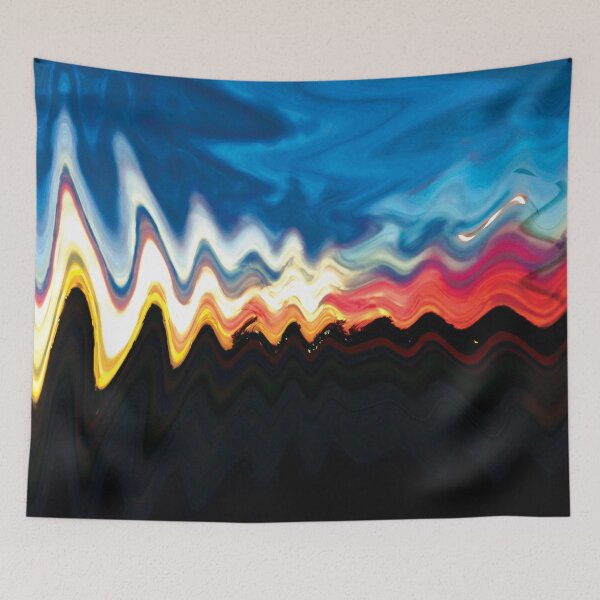 Item preview, abstract skyline designed and sold by rclsivcreative.