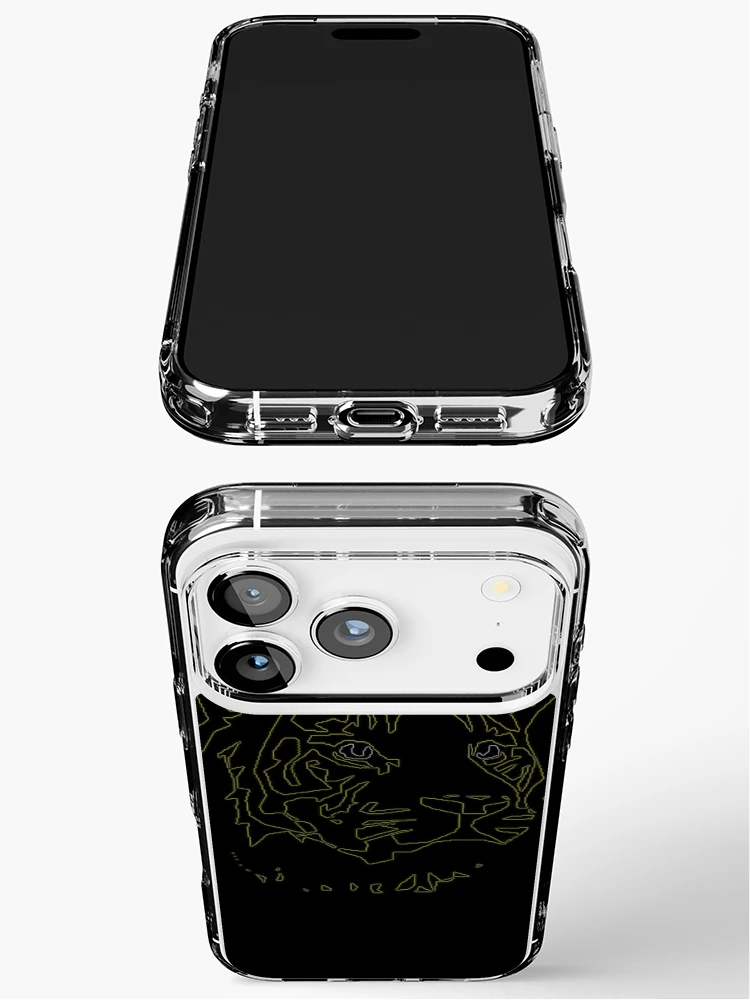 Thumbnail 3 of 5, iPhone Case, Tiger Tron designed and sold by " RiSH ".