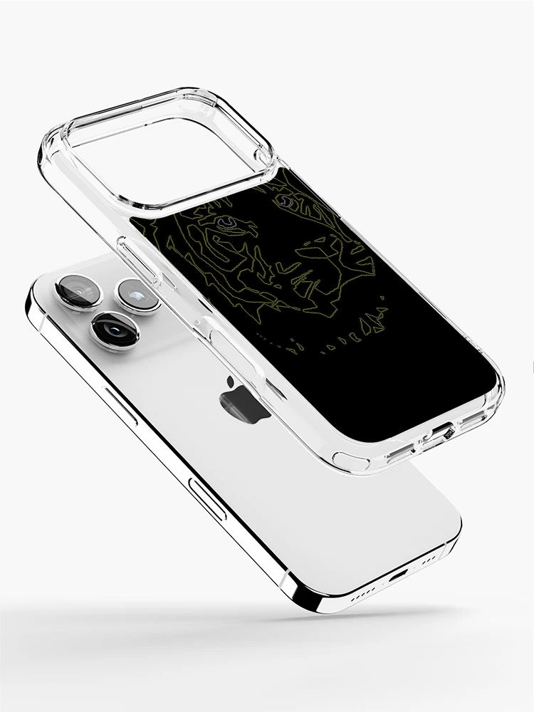 Thumbnail 2 of 5, iPhone Case, Tiger Tron designed and sold by " RiSH ".