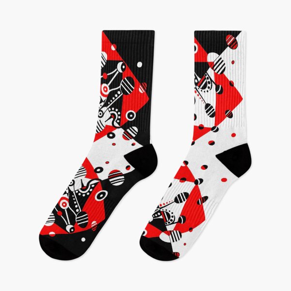 Item preview, MICROGRAVITY - RED & BLACK designed and sold by DeyanaDeco.