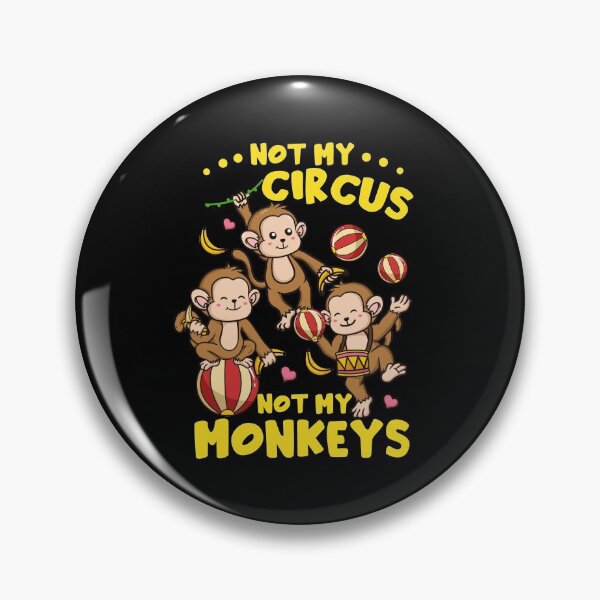 Item preview, Circus Monkey designed and sold by CreativeGiftShp.