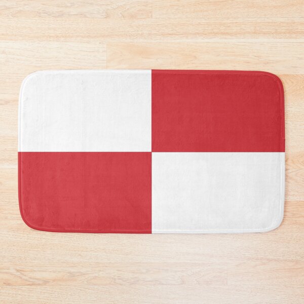 Item preview, RED and WHITE LARGE CHECKERS designed and sold by RachelMacht.