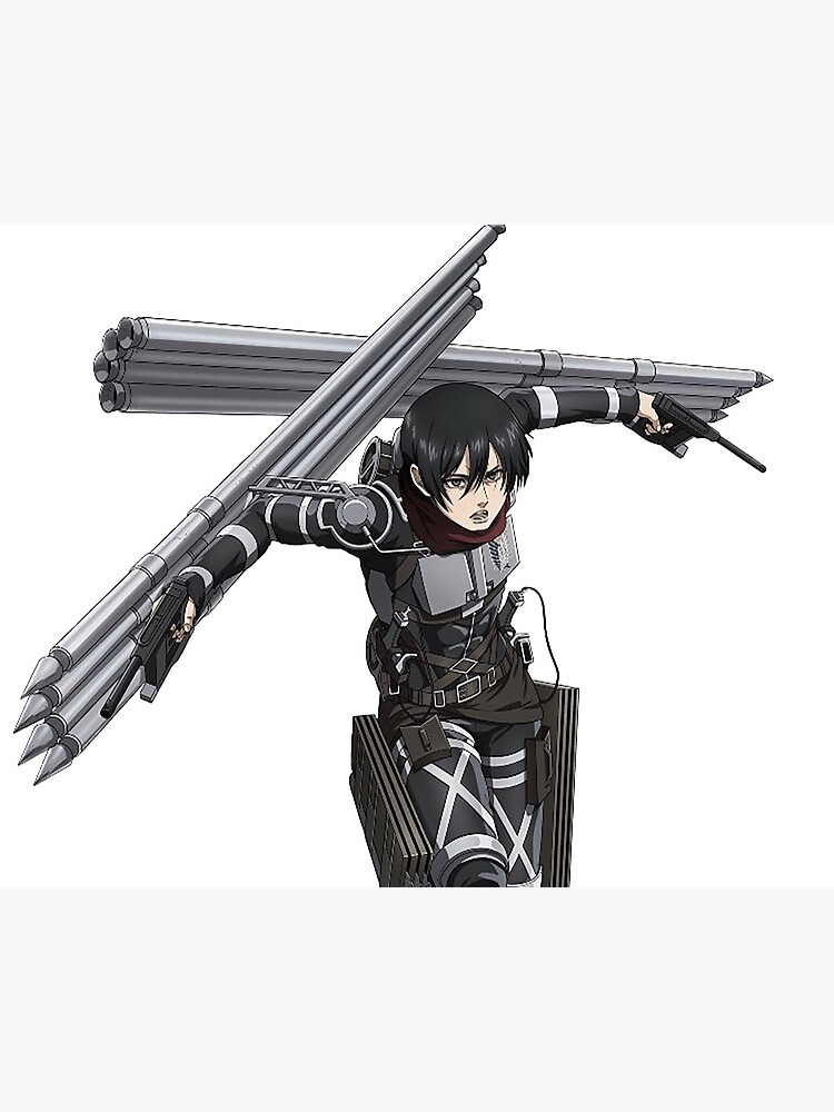 Mikasa Aot Season 4 Design Greeting Card For Sale By Ratbabyy Redbubble