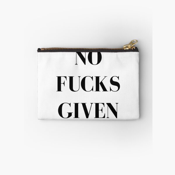 Item preview, NO F*CKS GIVEN designed and sold by Print-and-Preen.