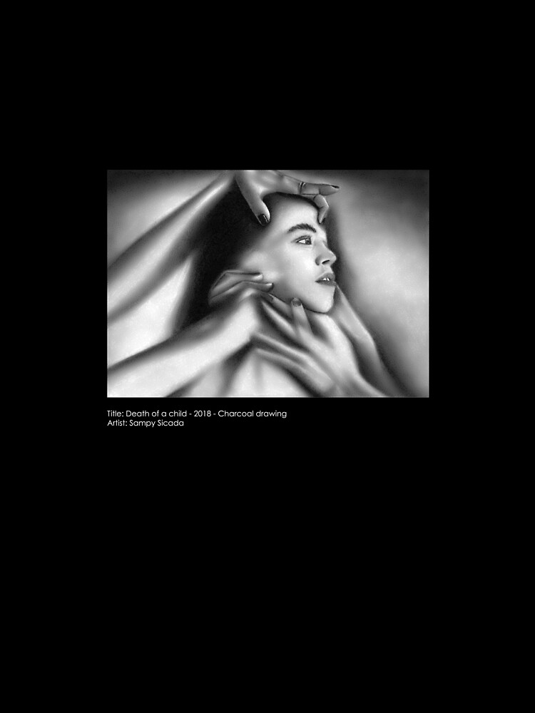 Death of a child (Charcoal drawing) by SicadaArt