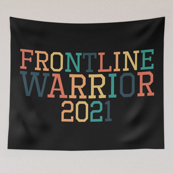 Item preview, Frontline Warrior 2021! School design! designed and sold by Henri Vellart.