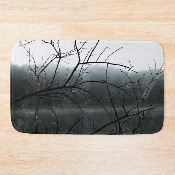 Item preview, Creepy Bare Branches in the Fog Black and White designed and sold by Zurickdesigns.