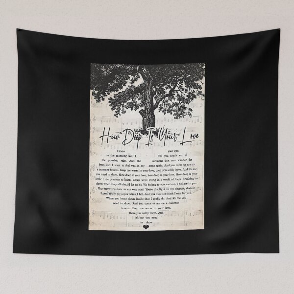 Item preview, How Deep Is Your Love Lyrics - Bee Gees Lovers designed and sold by Susanspy007.