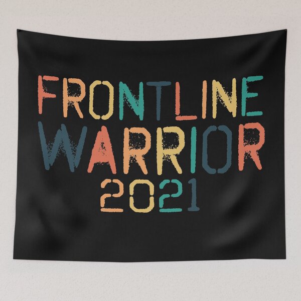Item preview, Frontline Warrior 2021! Spray Paint design! designed and sold by Henri Vellart.