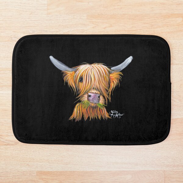 Item preview, HIGHLAND COW PRiNT ' LITTLE VIKING ' By Shirley MacArthur designed and sold by Shirley MacArthur Art.