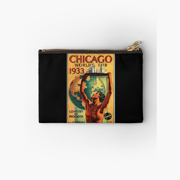 Item preview, Vintage 1933 Chicago World's Fair Poster designed and sold by elizdesigns.