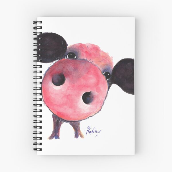 Artikelvorschau, NOSY PIG 'CLARENCE' von Shirley MacArthur entworfen und verkauft von Shirley MacArthur Art.