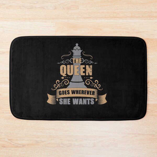 Item preview, Chess Queen Goes Wherever She Wants - Chess Players Women designed and sold by Lenny Stahl.