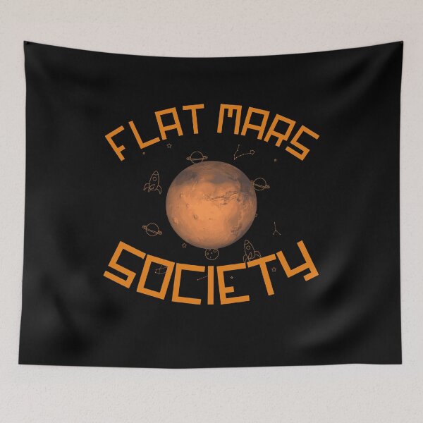 Item preview, flat mars society gift designed and sold by YourgiftShop.