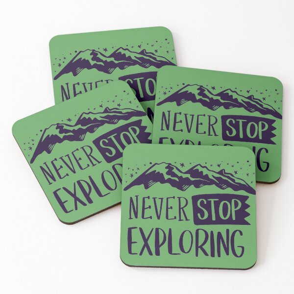 Item preview, Never stop Exploring designed and sold by aqsaIntizar.