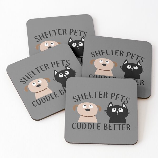 Item preview, Shelter Pets Cuddle Better designed and sold by pradeeprajput.