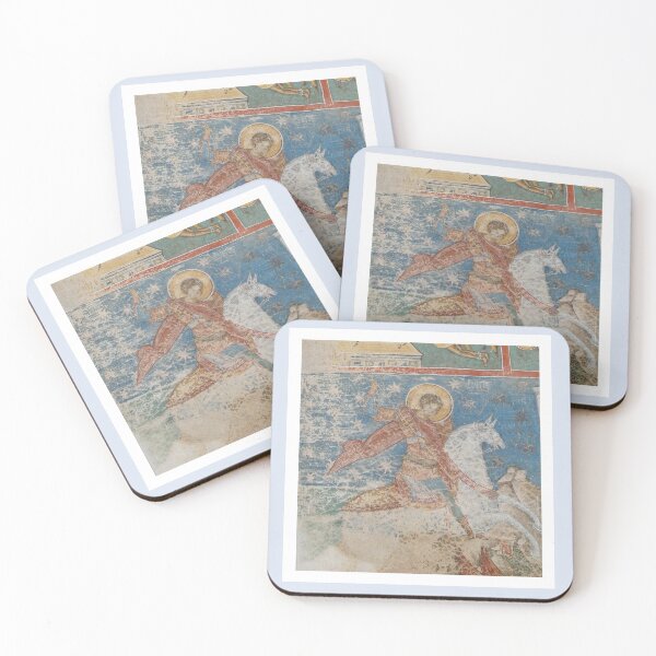 Item preview, Voronet Monastery, Romania - Saint George Knight. Photography by ACCI designed and sold by VanyssaGraphics.