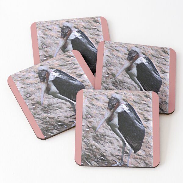 Item preview, Edited self-photographed image of a marabou designed and sold by Pelikancrazy.