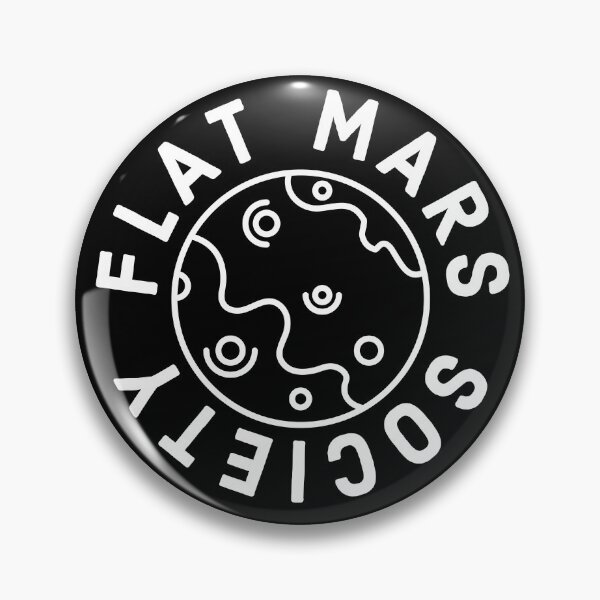 Item preview, Flat Mars Society designed and sold by geedesignsstuff.