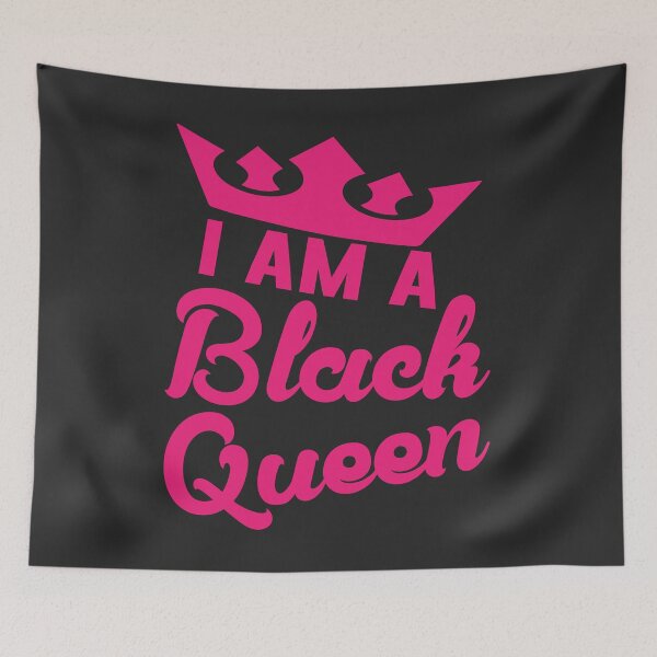 Item preview, I am a black queen  designed and sold by mermaidselina.