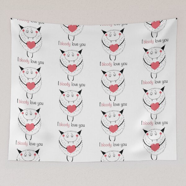 Item preview, Bat in love designed and sold by MissSanja.
