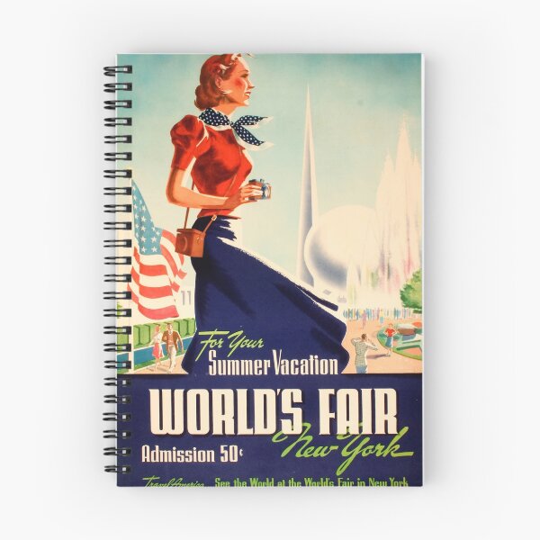 Item preview, Vintage 1939 Chicago World's Fair Poster designed and sold by elizdesigns.