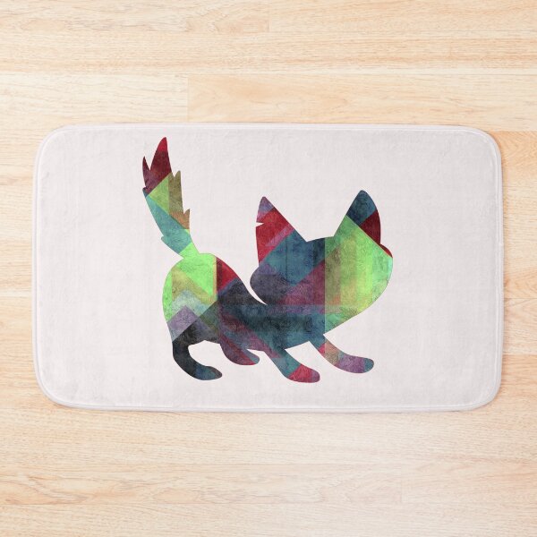 Item preview, Fox Cat With Geometric Pattern designed and sold by Crimson-Spell.