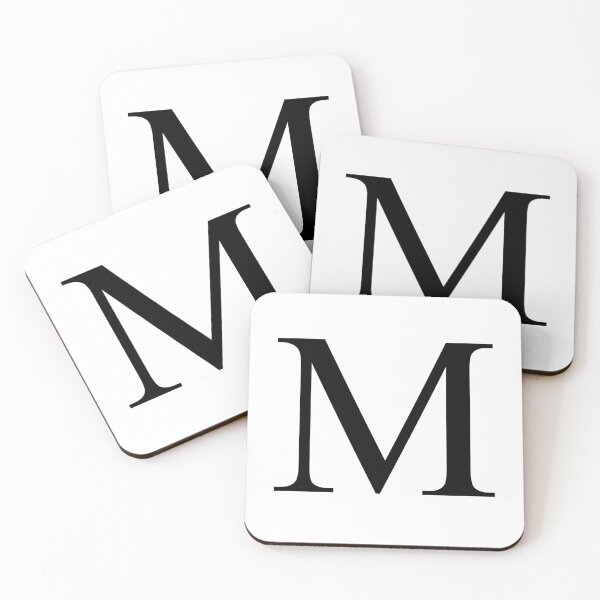 Item preview, Letter M designed and sold by BareLetters.